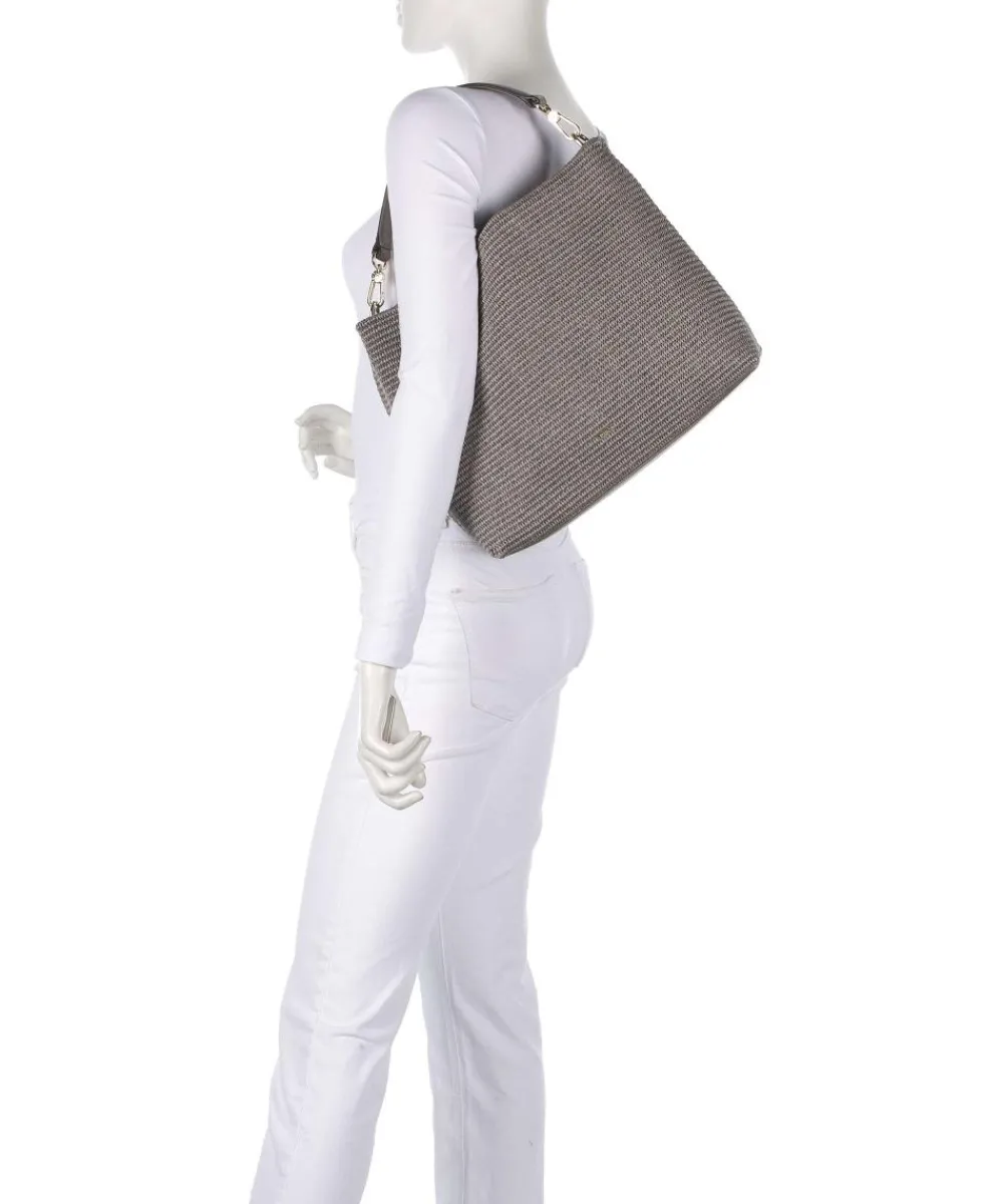 Abro Raffia Kaia Hobo bag bast taupe Best