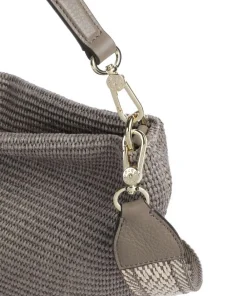Abro Raffia Kaia Hobo bag bast taupe Best