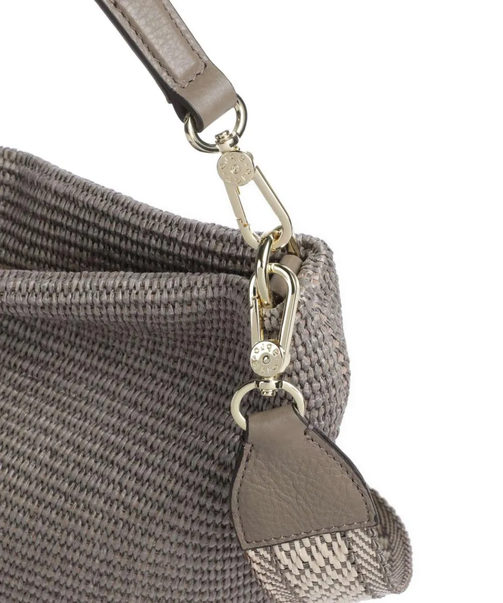 Abro Raffia Kaia Hobo bag bast taupe Best