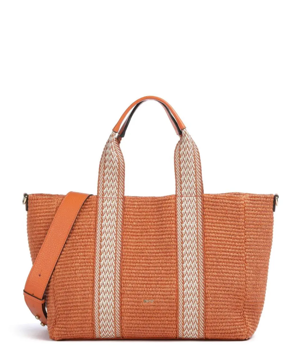 Abro Raffia Kaia Tote bag bast orange Sale
