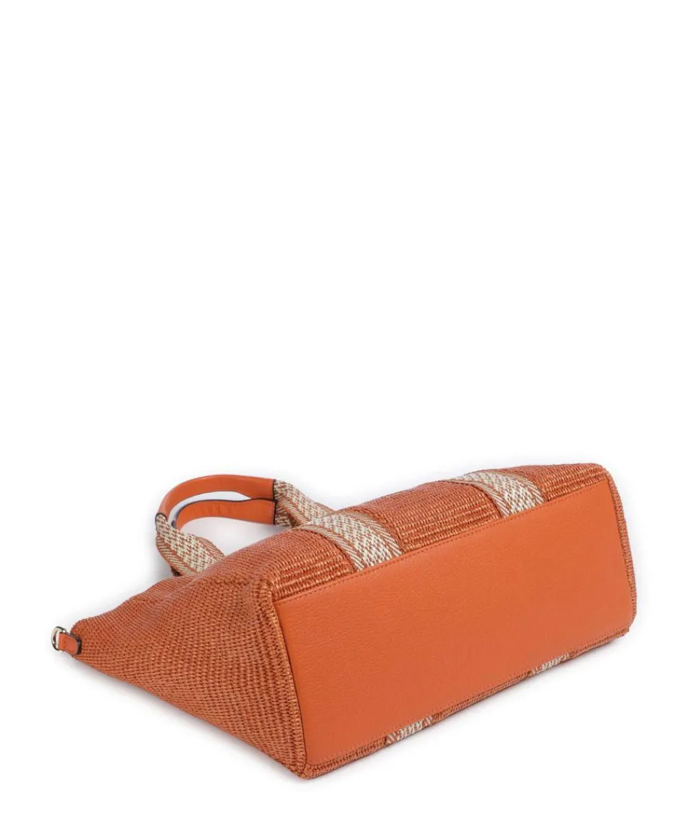 Abro Raffia Kaia Tote bag bast orange Sale