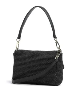 Abro Raffia Temi Shoulder bag bast black Clearance