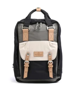 Doughnut Reborn Macaroon Backpack 14″ recycled polyester black/grey New