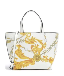 Versace Jeans Couture Reversible Shopper Handbag imitation leather white