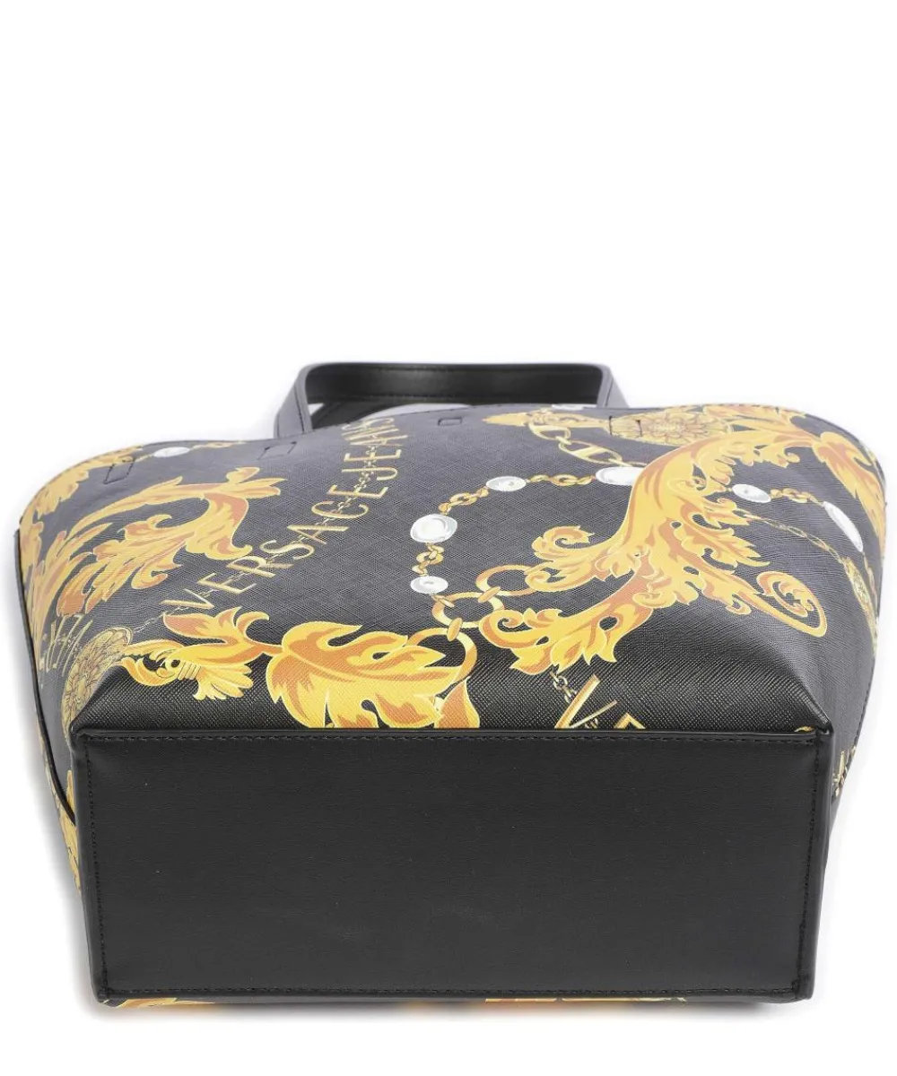 Versace Jeans Couture Reversible Shopper Handbag imitation leather black Best