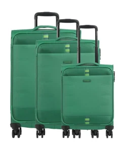 Travelite Rügen Suitcase set (4 wheels) 3-pc. green Best