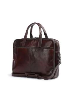 Hot Rien RFID Briefcase 15″ fine grain cow leather Business- & Laptop Bags