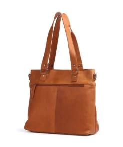 The Chesterfield Brand Rome Tote bag 13″ pull-up cow leather cognac Online