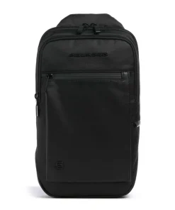 Piquadro S136 Sling bag nylon black Outlet