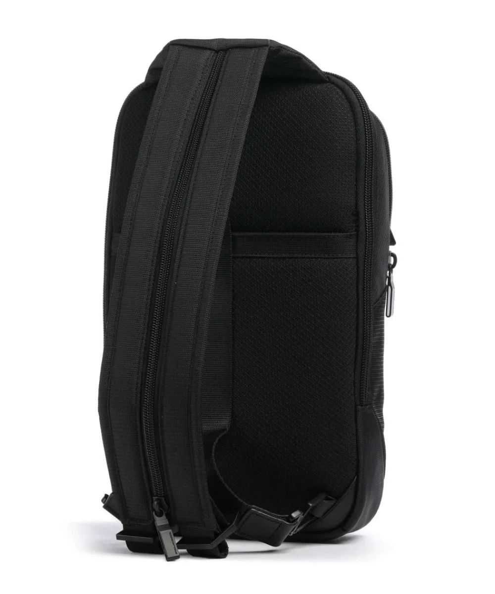 Piquadro S136 Sling bag nylon black Outlet