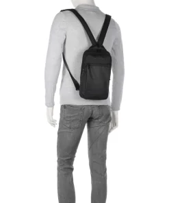 Piquadro S136 Sling bag nylon black Outlet