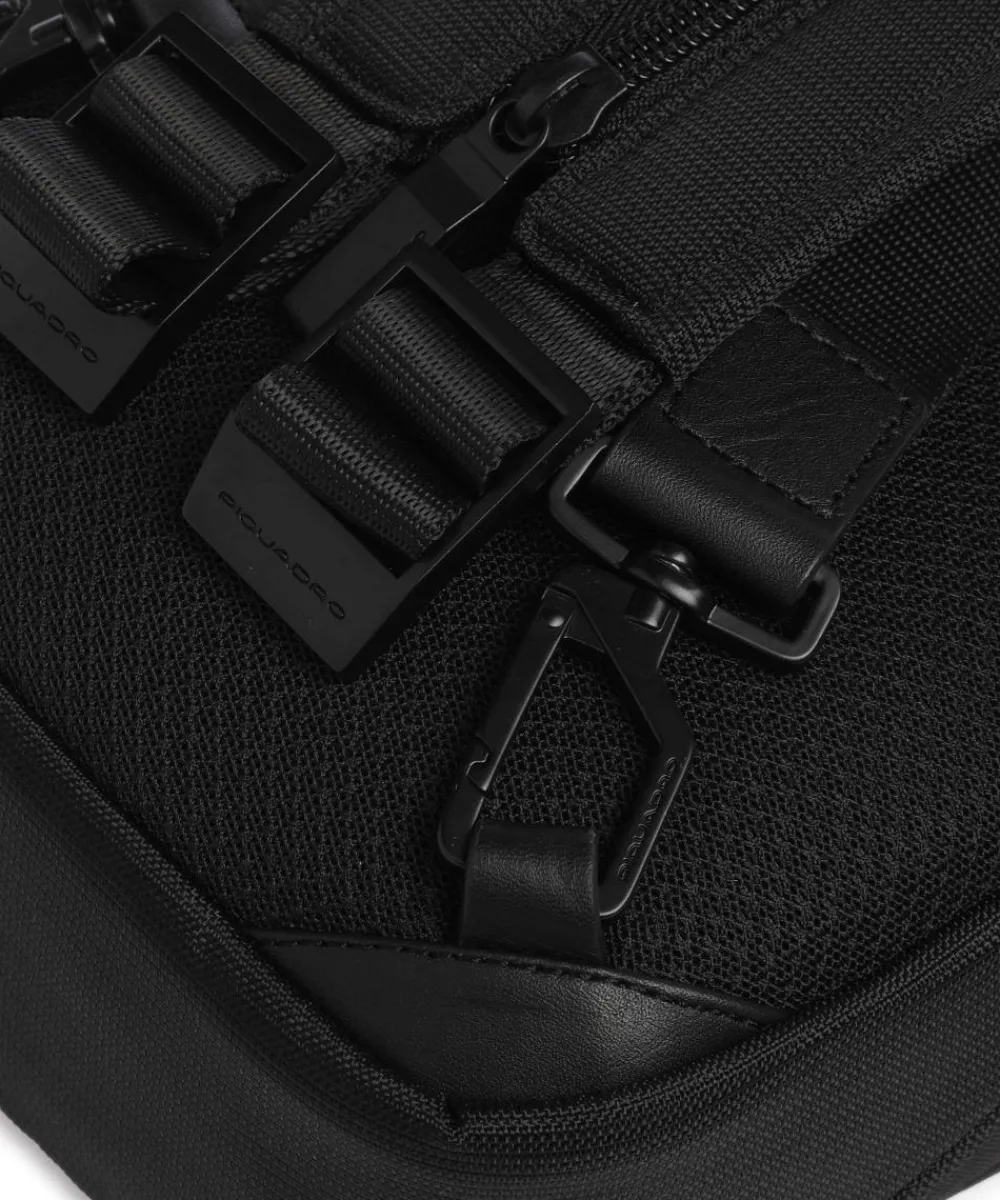 Piquadro S136 Sling bag nylon black Outlet