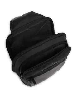 Piquadro S136 Sling bag nylon black Outlet
