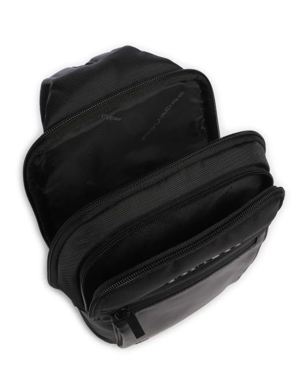 Piquadro S136 Sling bag nylon black Outlet
