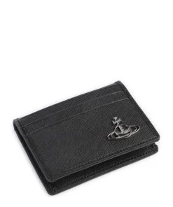 Vivienne Westwood Saffiano Credit card holder imitation leather black Clearance