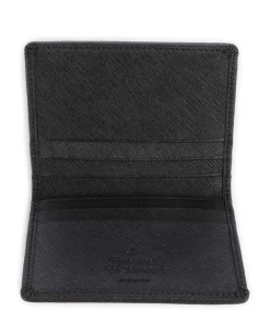 Vivienne Westwood Saffiano Credit card holder imitation leather black Clearance