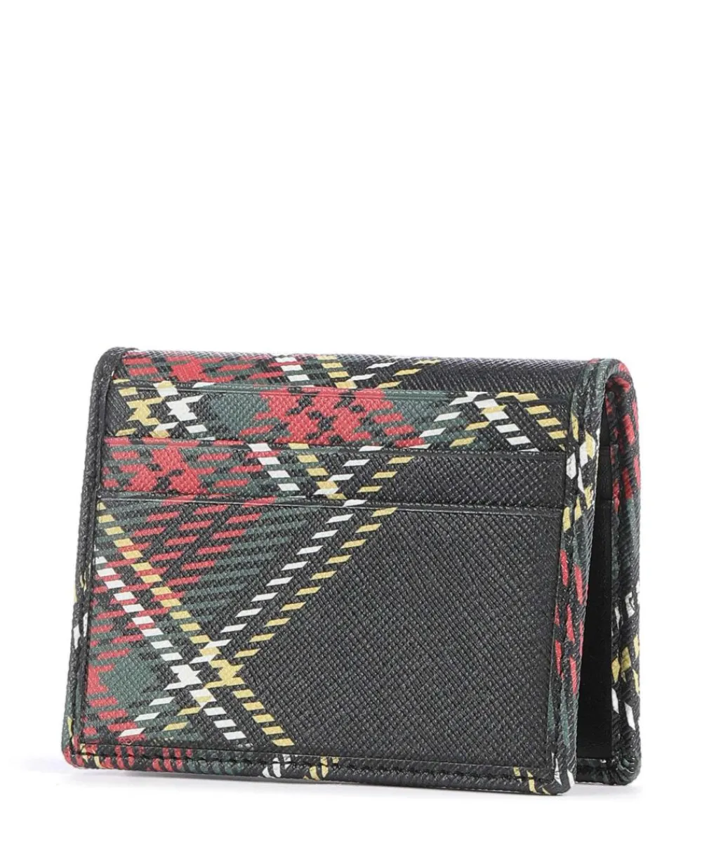 Vivienne Westwood Saffiano Printed Credit card holder imitation leather multicolour Clearance