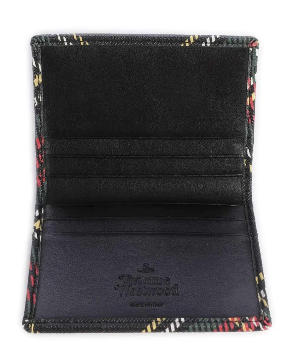 Vivienne Westwood Saffiano Printed Credit card holder imitation leather multicolour Clearance