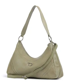 Taschendieb Wien Salvatorianerplatz 3 Shoulder bag grained cow leather green Hot