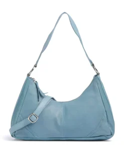 Taschendieb Wien Salvatorianerplatz 3 Shoulder bag grained cow leather blue