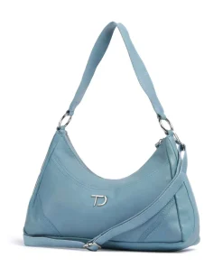 Taschendieb Wien Salvatorianerplatz 3 Shoulder bag grained cow leather blue