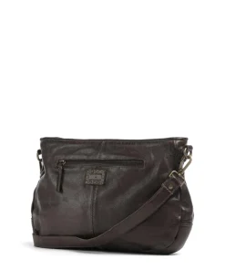 Taschendieb Wien Schubertgasse 4 Crossbody bag grained cow leather dark green Sale