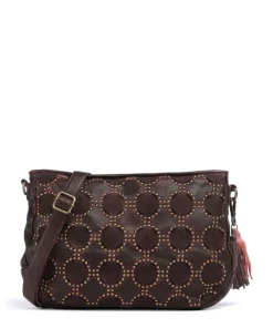 Taschendieb Wien Schubertgasse 4 Crossbody bag grained cow leather dark brown New