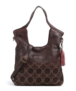Taschendieb Wien Schubertgasse 5 Tote bag grained leather dark brown Sale