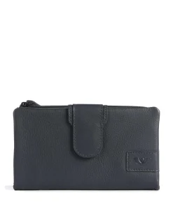 Voi 4Seasons Sandra RFID Wallet grained leather navy New