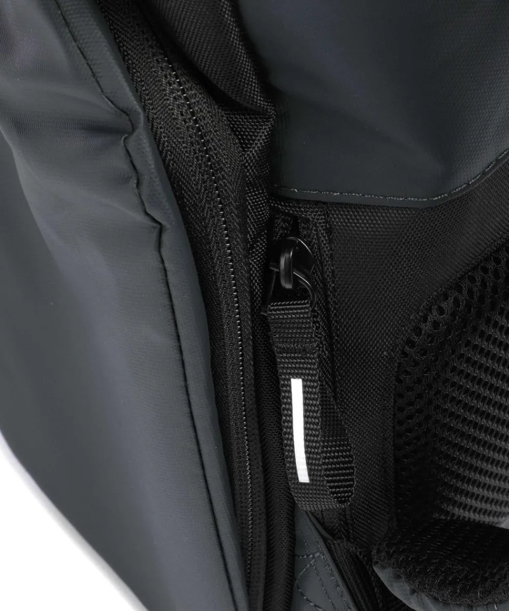Delsey Paris Securflap Backpack 15″ polyester black/grey