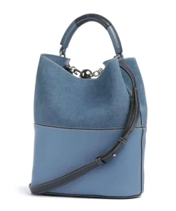New Sfera S Bucket bag leather Hobo Bags|Crossbody Bags