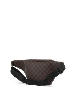 Sprayground Sharks in Paris Blur Fanny pack imitation leather brown/black Best