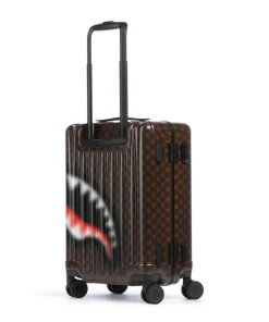 Sprayground Sharks in Paris Blur Spinner (4 wheels) 55 cm brown/black Hot