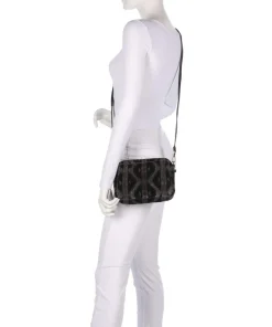 Campomaggi Shoulder bag fabric black/grey Online
