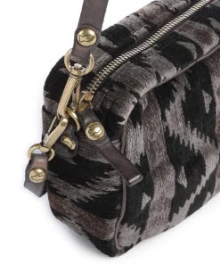 Campomaggi Shoulder bag fabric black/grey Online