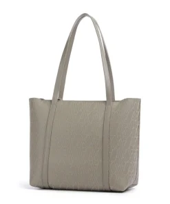 Armani Exchange Silvye Tote bag imitation leather taupe Online