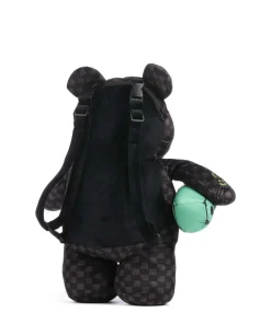 Sprayground Slime Takeover Teddy Bear Backpack polyester black/grey Best