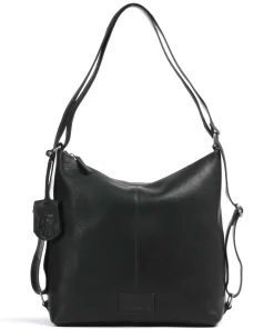 Burkely Soft Skylar Backpack bag fine grain leather black Online
