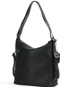 Burkely Soft Skylar Backpack bag fine grain leather black Online