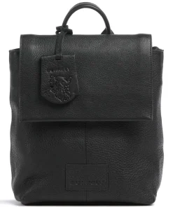 Burkely Soft Skylar Backpack grained leather black Best