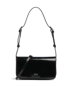 Abro Specchio Charming Shoulder bag smooth cow leather black Discount
