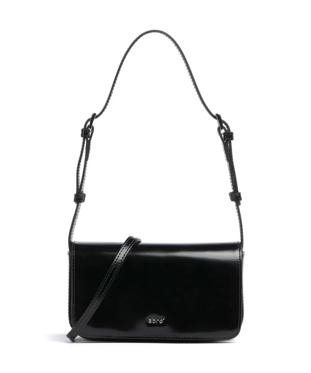 Abro Specchio Charming Shoulder bag smooth cow leather black Discount