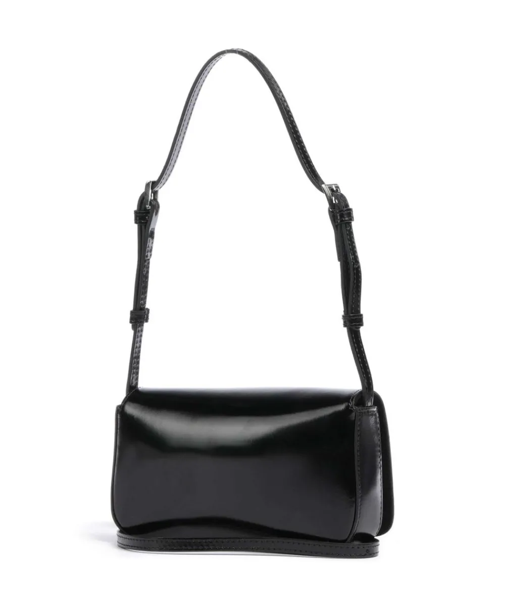 Abro Specchio Charming Shoulder bag smooth cow leather black Discount