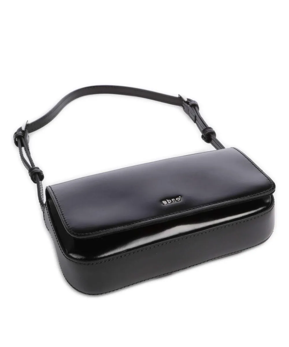 Abro Specchio Charming Shoulder bag smooth cow leather black Discount