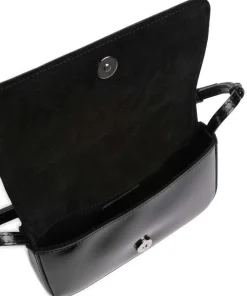 Abro Specchio Charming Shoulder bag smooth cow leather black Discount