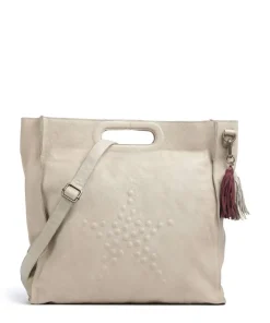 Taschendieb Wien Sternbergstraße 1 Handbag grained cow leather beige Clearance