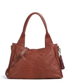 Taschendieb Wien Sternbergstraße 2 Tote bag grained cow leather brown Best