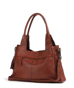 Taschendieb Wien Sternbergstraße 2 Tote bag grained cow leather brown Best