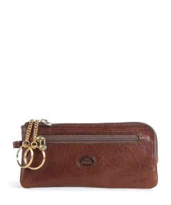 The Bridge Story Uomo Key case grained leather brown Best