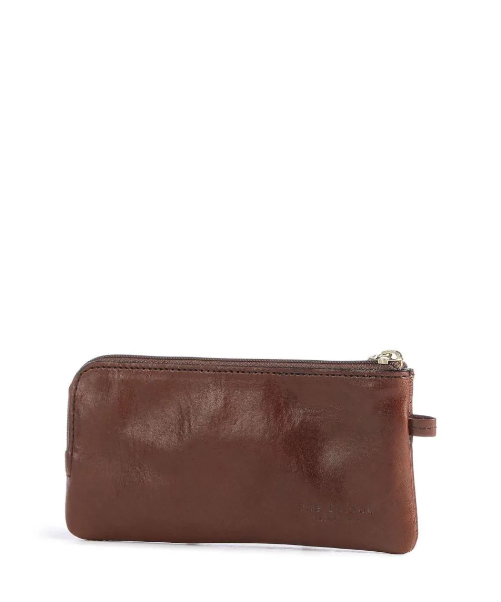 The Bridge Story Uomo Key case grained leather brown Best